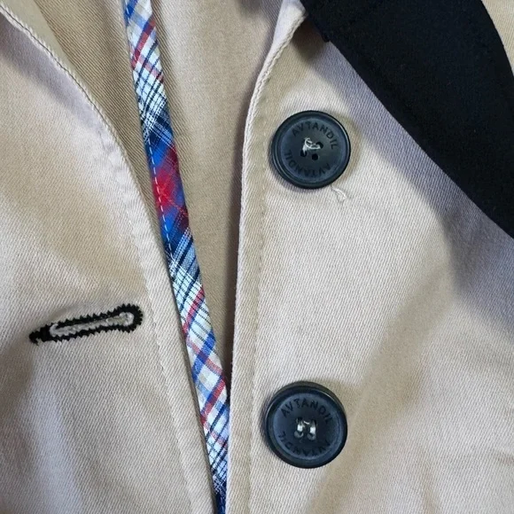 Designer AVTANDIL-73 Beige Jacket in Size Small - Picture 12 of 16